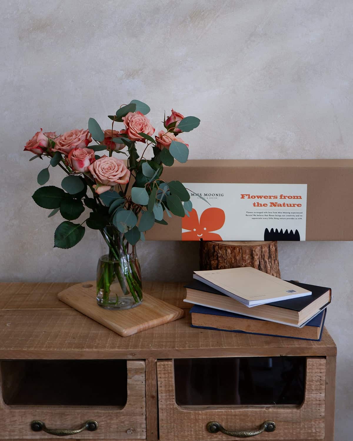 Cappucino Rose | Letter Box