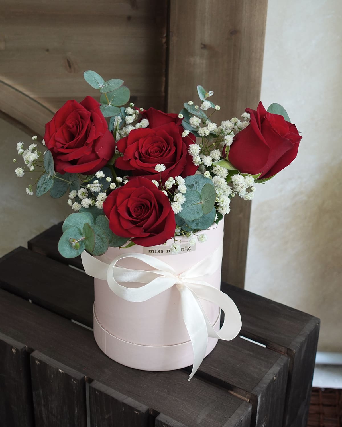 Valentine Fresh Flower Box