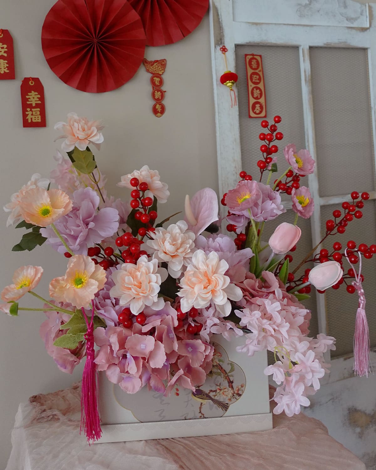 Chinese New Year Flower Box