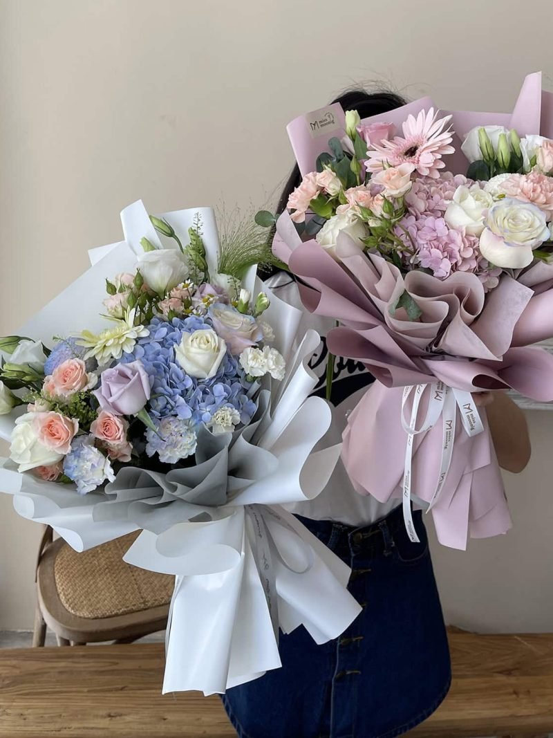 Hydrangea Mix Bouquet – alternate view