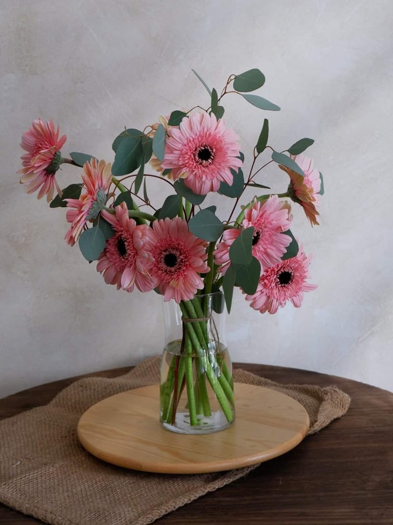 Letterbox | Pink Gerbera – alternate view