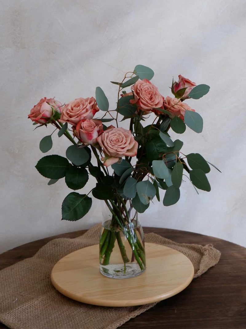 Letterbox | Cappucino Rose – alternate view
