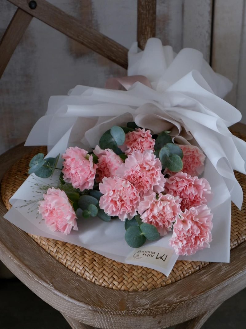 Classic Carnation Bouquet – alternate view