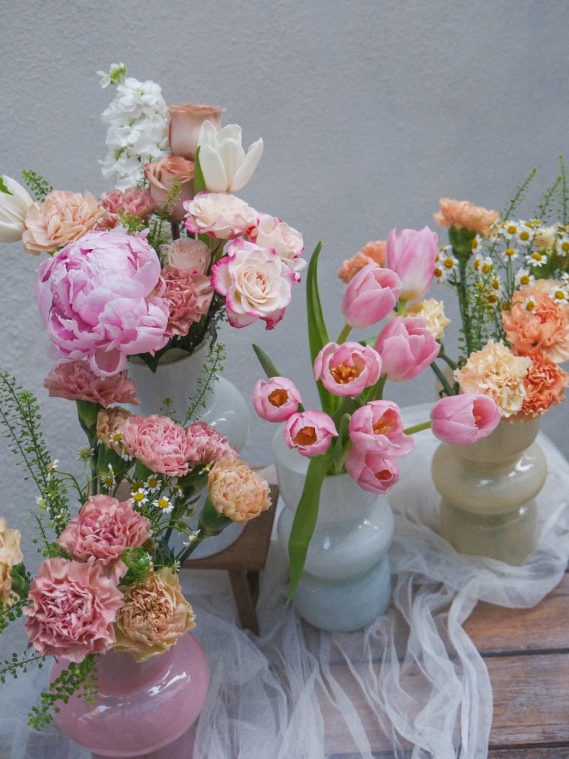 Elegant Flower in Vase – alternate view