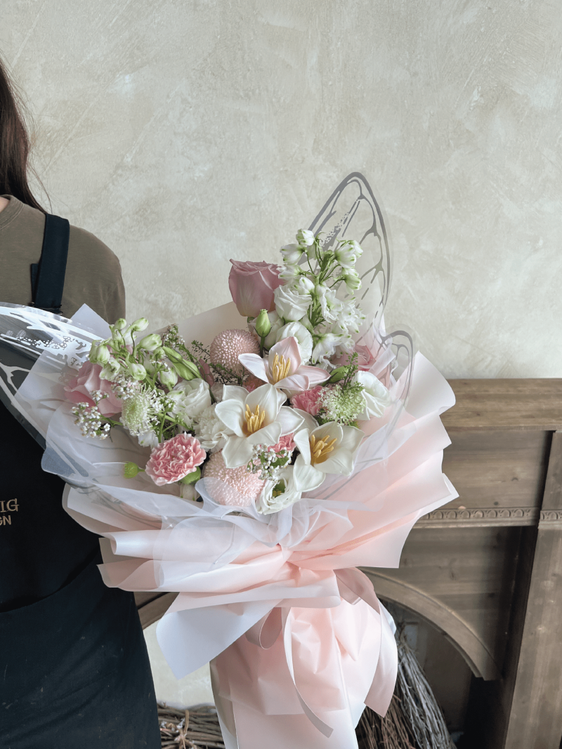 qixi flower bouquet malaysia