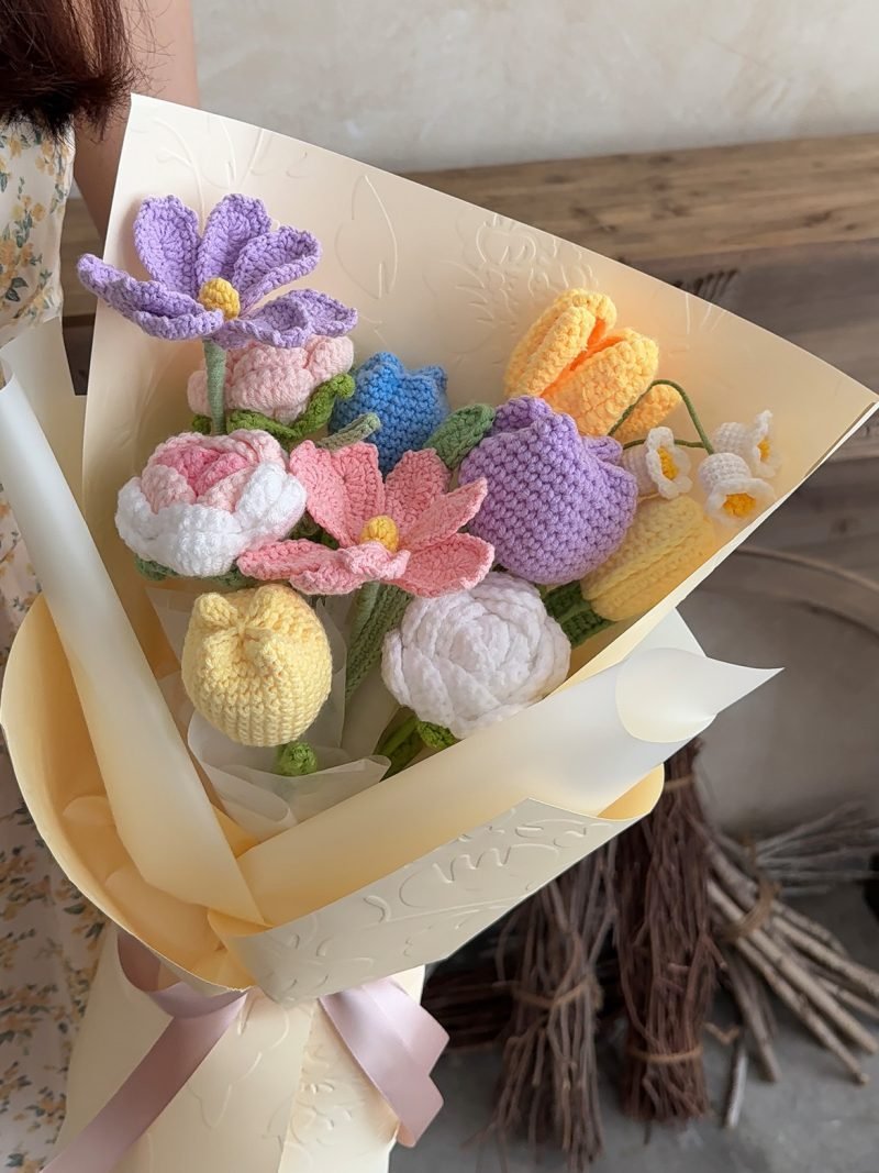 Crochet Blossom Garden – alternate view