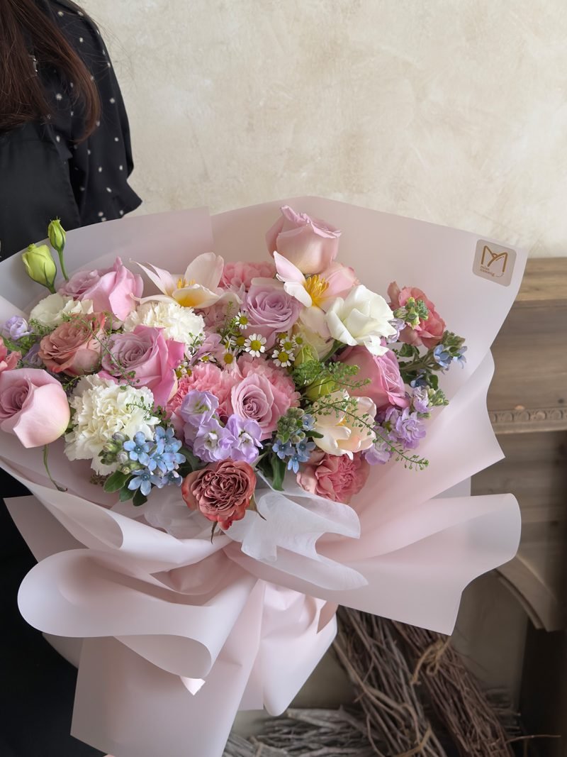 Hydrangea Bloom (Pink) – alternate view