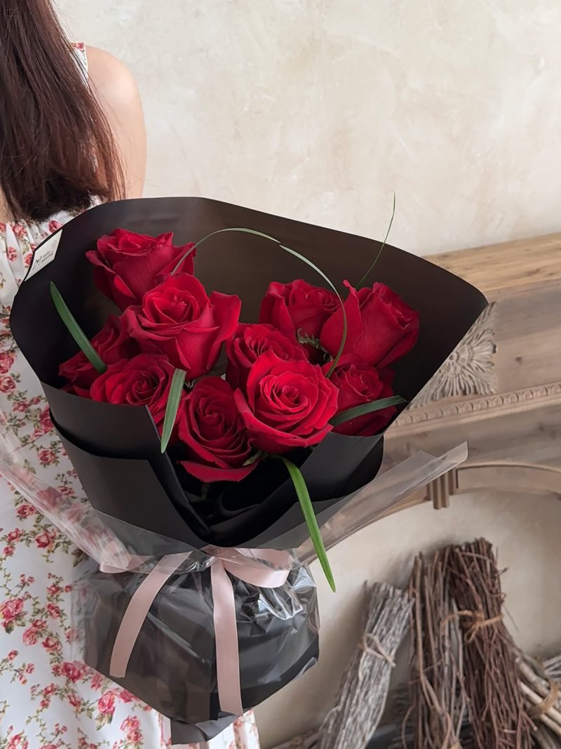 Luxe Love Premium Red Roses – alternate view
