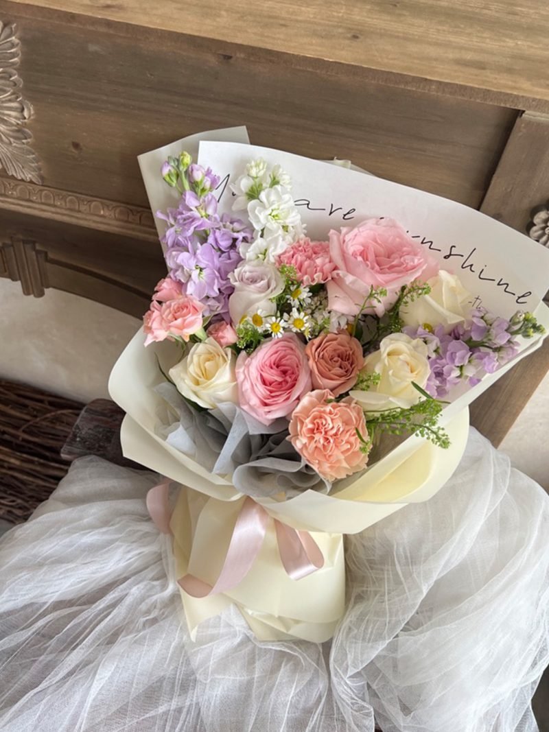 fresh flower bouquet malaysia kl delivery klang valley discount