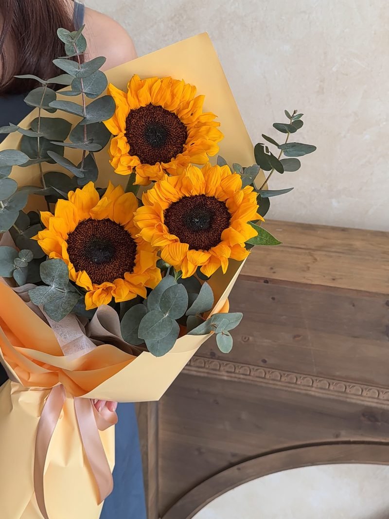 Golden Sunflower – alternate view