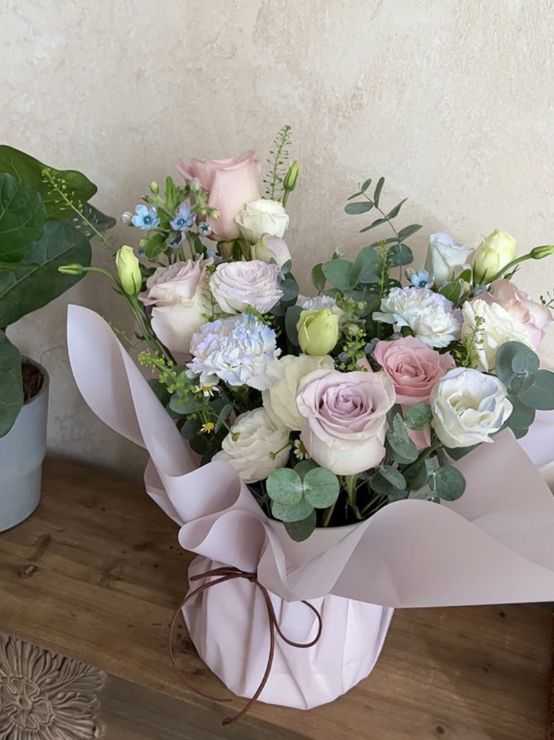 Sweet Pastel Mix Flowers Box – alternate view