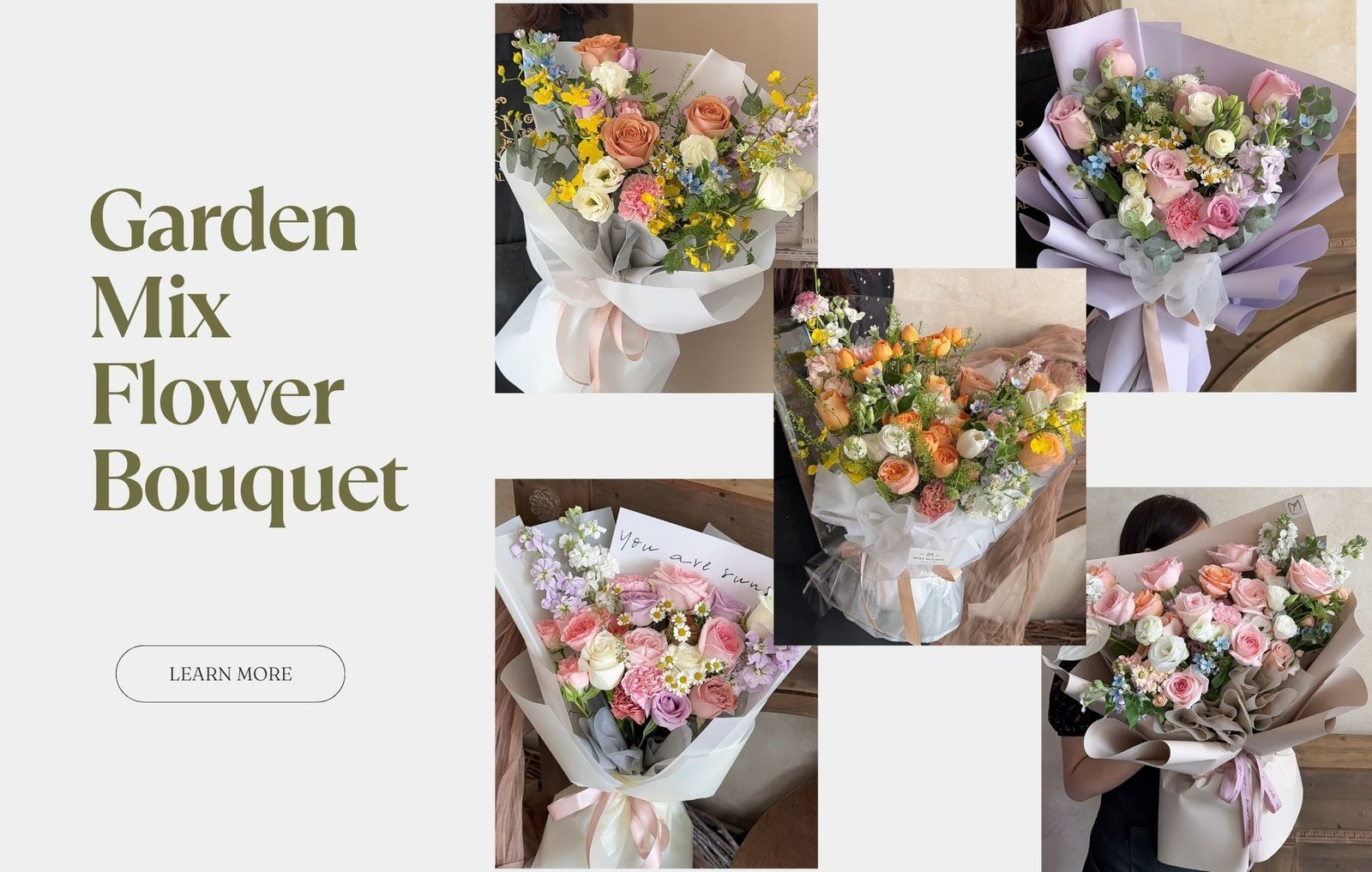 Garden Mix Flower Bouquet