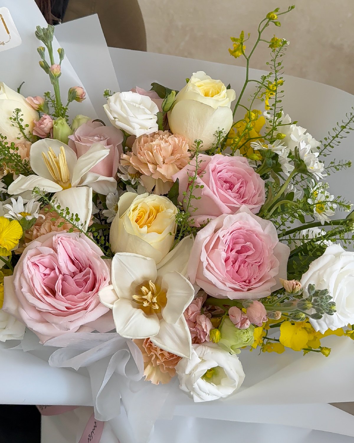 Pink Buttercup Bouquet