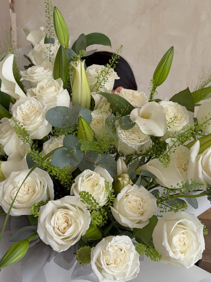 Premium White Bloom – alternate view