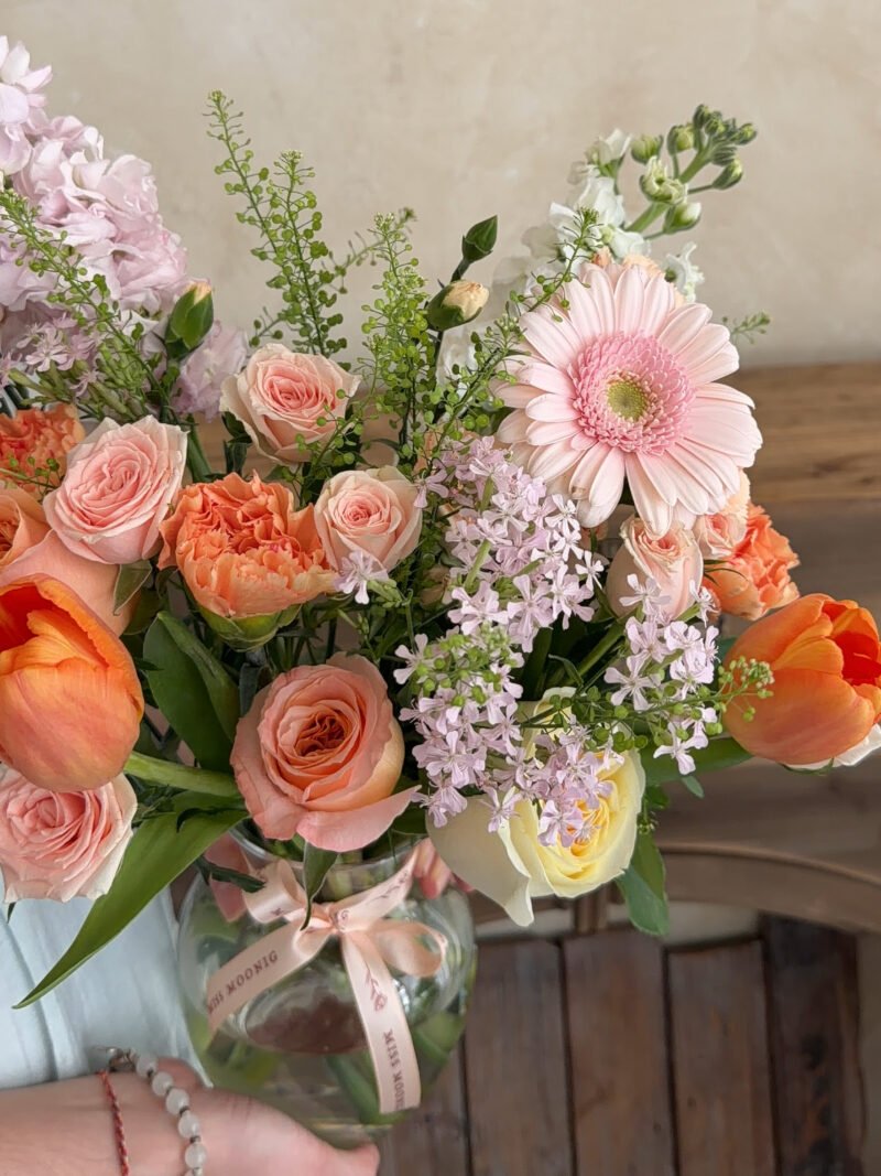 Nature’s Bloom in Vase – alternate view