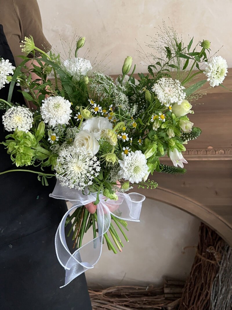 Evergreen Elegance Bridal Bouquet – alternate view