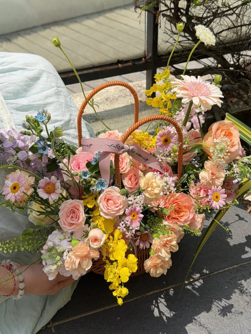 Garden in a Basket – alternate view