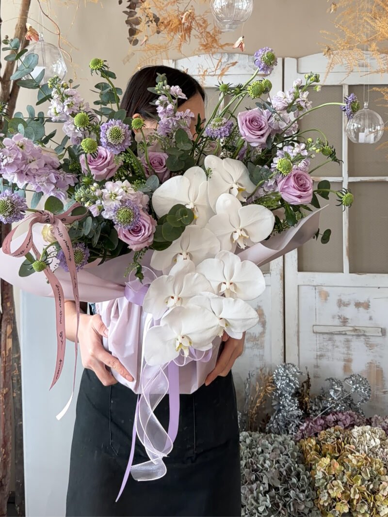 Lilac Garden – Orchid Garden Style Flower Box – alternate view
