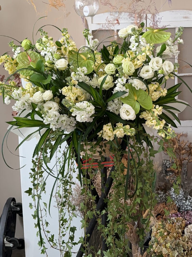 Prestige Petals – Premium Grand Opening Flower Stand – alternate view